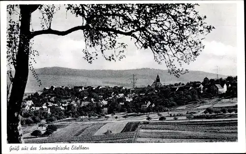 Ak Eitelborn im Westerwald, Gesamtansicht, Gasthof zur Sporkenburg, Inh. Fritz Knopp