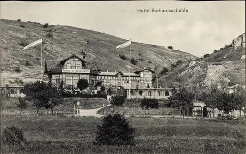 Ak Bad Frankenhausen, Hotel Barbarossahöhle