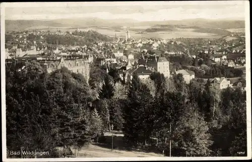 Ak Bad Wildungen in Nordhessen, Gesamtansicht