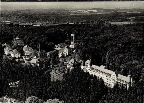 Ak Leichlingen im Rheinland, Fliegeraufnahme, Sanatorium Roderbirken