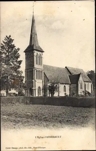 Ak Annebault Calvados, L'Eglise