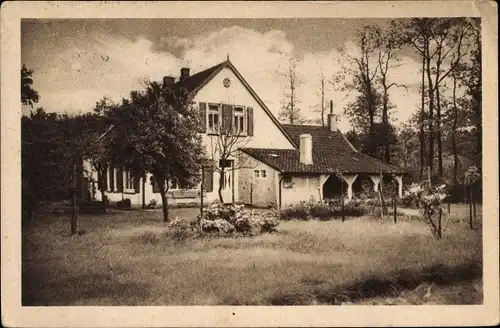 Ak Hansestadt Bremen, Wohnhaus vom Garten gesehen
