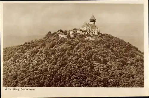 Ak Most Brüx Region Aussig, Burg Landeswart