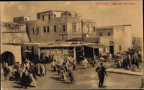 Ak Tripolis Tripoli Libyen, Mercato del pane