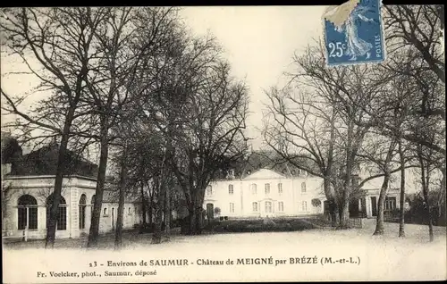 Ak Breze Maine et Loire, Chateau de Meigne