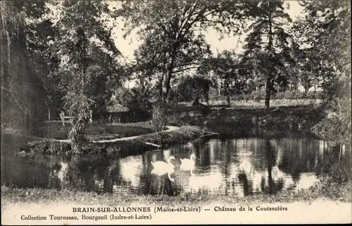 Ak Allonnes Maine et Loire, Chateau de la Coutanciere