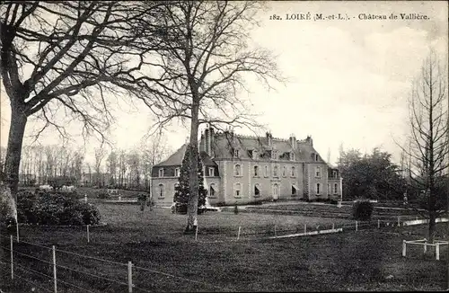 Ak Loiré Maine et Loire, Chateau de Valliere