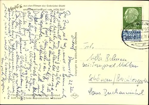 Ak Mecki der Igel, Igelfrau, Er liebt mich doch