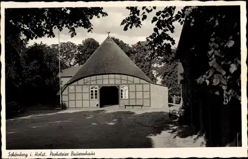 Ak Ostseebad Schönberg in Holstein, Probsteier Bauernhaus