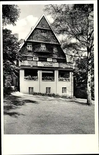 Ak Braunlage im Oberharz, Kinderkurheim Wetzel