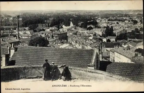 Ak Angoulême Charente, Faubourg l'Houmeau