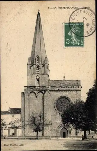 Ak La Rochefoucauld Charente, L'Eglise