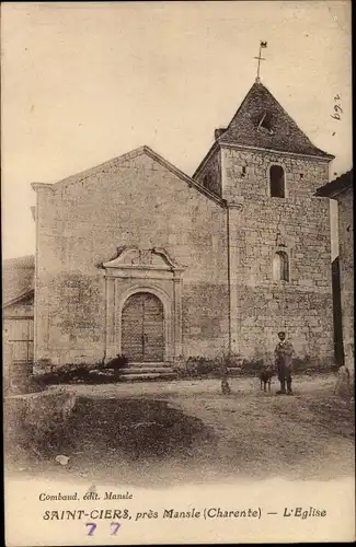 Ak Mansle Charente, Saint Ciers, L'Eglise