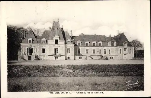 Ak Freigné Maine et Loire, Chateau de la Saulaie