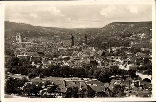 Ak Jena in Thüringen, Blick von der Wilhelmshöhe