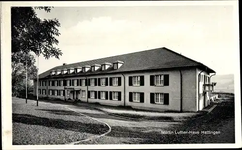 Ak Hattingen an der Ruhr, Martin Luther Haus