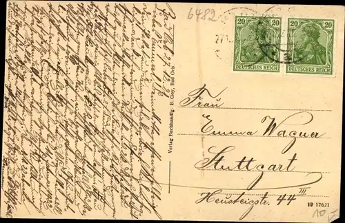 Ak Bad Orb in Hessen, Jagdhaus Haselsruhe