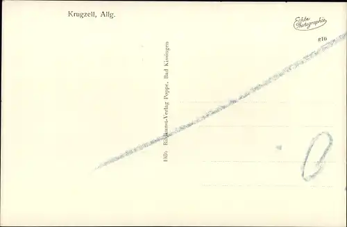 Ak Krugzell Altusried im Allgäu, Kirche