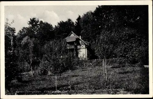 Ak Oberrathen Rathen an der Elbe Sächsische Schweiz, Villa Dorette