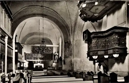 Ak Nieblum auf der Insel Föhr Nordfriesland, Johanniskirche