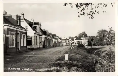 Ak Buitenpost Achtkarspelen Friesland Niederlande, Voorstraat