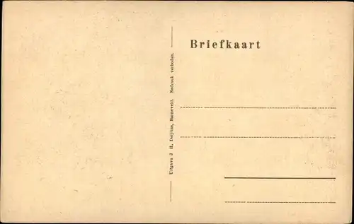 Ak Barneveld Gelderland, Spoorweg