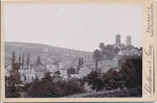 Ak  Auerbach im Vogtland, Gesamtansicht