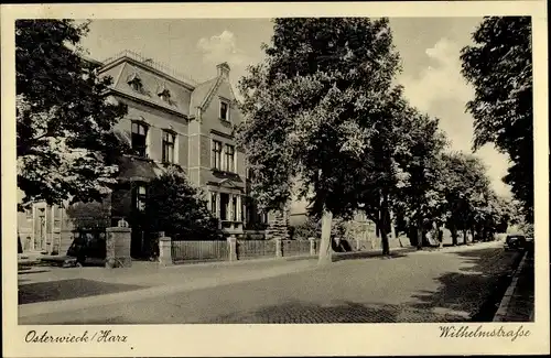 Ak Osterwieck am Harz, Wilhelmstraße