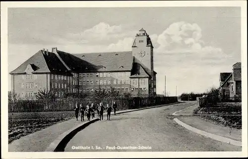 Ak Geithain in Sachsen, Paul Guenther Schule