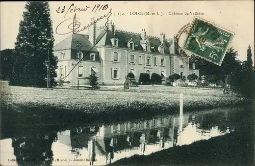 Ak Loiré Maine et Loire, Chateau de Valliere