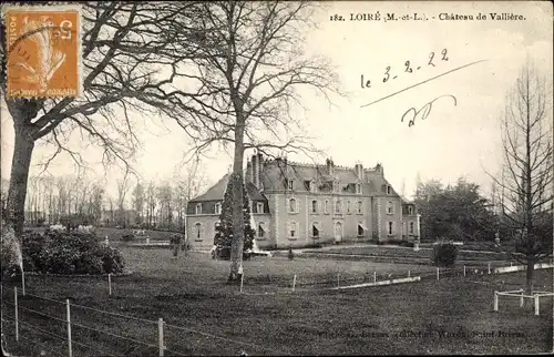 Ak Loiré Maine et Loire, Chateau de Valliere