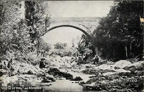 Ak Rhône Frankreich, Le Pont des Romains