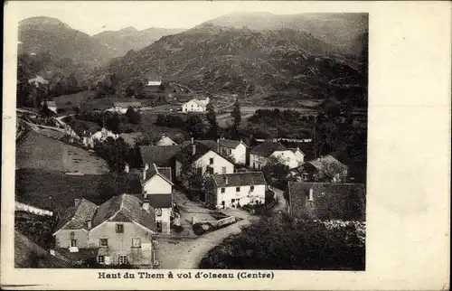 Ak Haut du Them Haute Saône, A vol d'oiseau