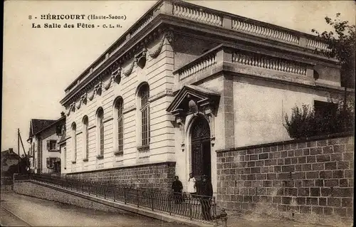 Ak Héricourt Haute Saône, La Salle des Fetes