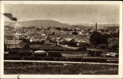 Ak Héricourt Haute Saône, Vue generale
