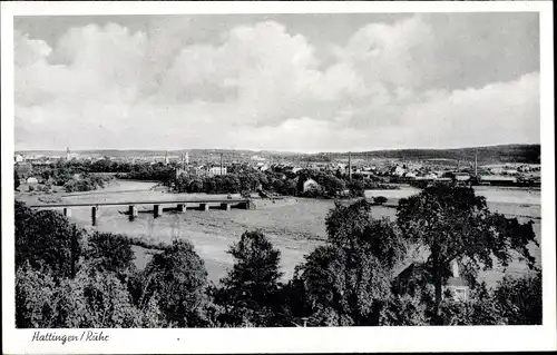 Ak Hattingen an der Ruhr, Panorama