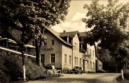 Ak Gelenau im Erzgebirge, Besenschänke