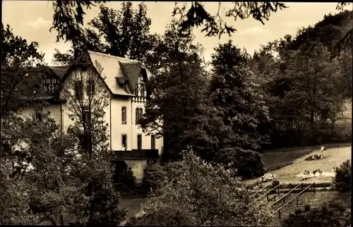 Ak Grünberg Augustusburg im Erzgebirge, Erholungsheim Käthe Kollwitz