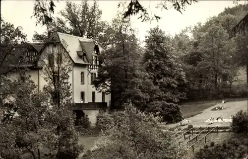 Ak Grünberg Augustusburg im Erzgebirge, Erholungsheim Käthe Kollwitz