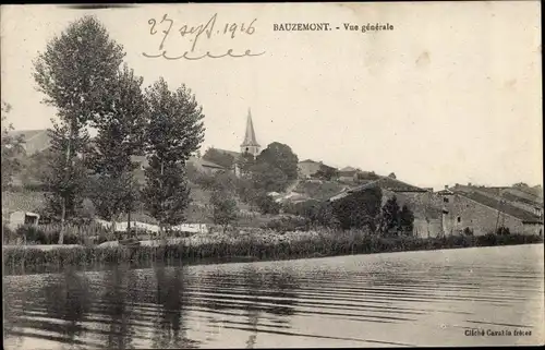 Ak Bauzemont Meurthe et Moselle, Vue generale