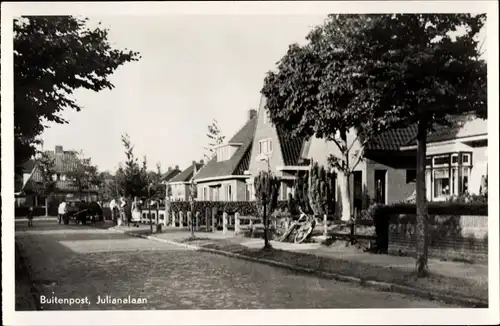 Ak Buitenpost Achtkarspelen Friesland Niederlande, Julianalaan