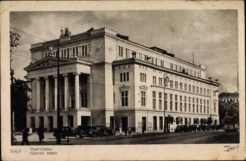Ak Riga Lettland, Opernhaus