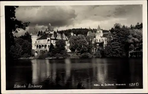 Ak Žinkovy Schinkau Zinkau Region Pilsen, Zamek Zinkovy, Schloss