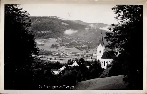 Foto Ak Sankt Georgen ob Murau Steiermark, Panorama