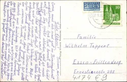 Ak Issum am Niederrhein, Rathaus