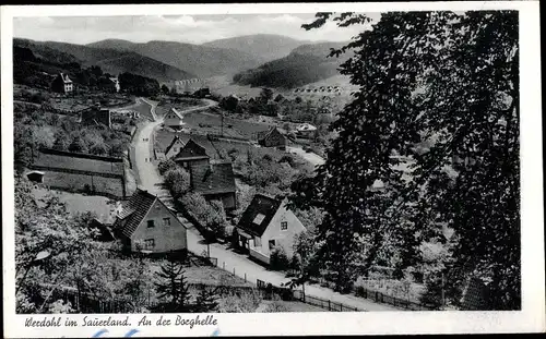 Ak Werdohl im Sauerland, An der Borghelle