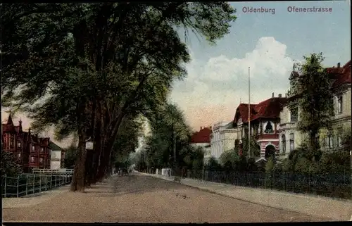 Ak Oldenburg in Niedersachsen, Ofenerstraße