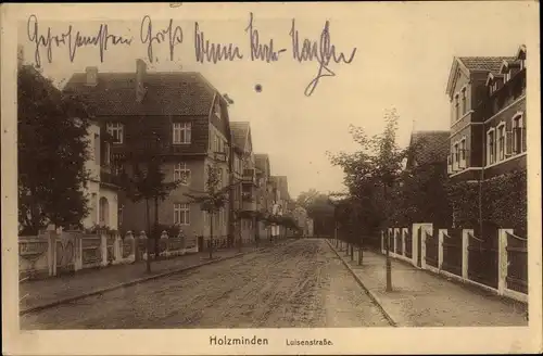 Ak Holzminden an der Weser, Luisenstraße