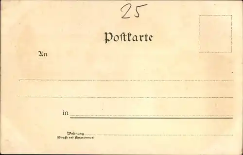 Litho Rostock in Mecklenburg Vorpommern, Universität, Ständehaus, Teufelskule