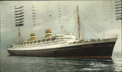 Ak HAL Dampfer Nieuw Amsterdam, Holland-America Line